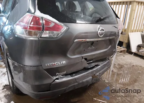 2015 Nissan Rogue S из США, поврежденный, VIN KNMAT2MV7FP544654